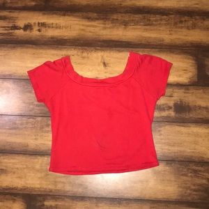 Off the shoulder top